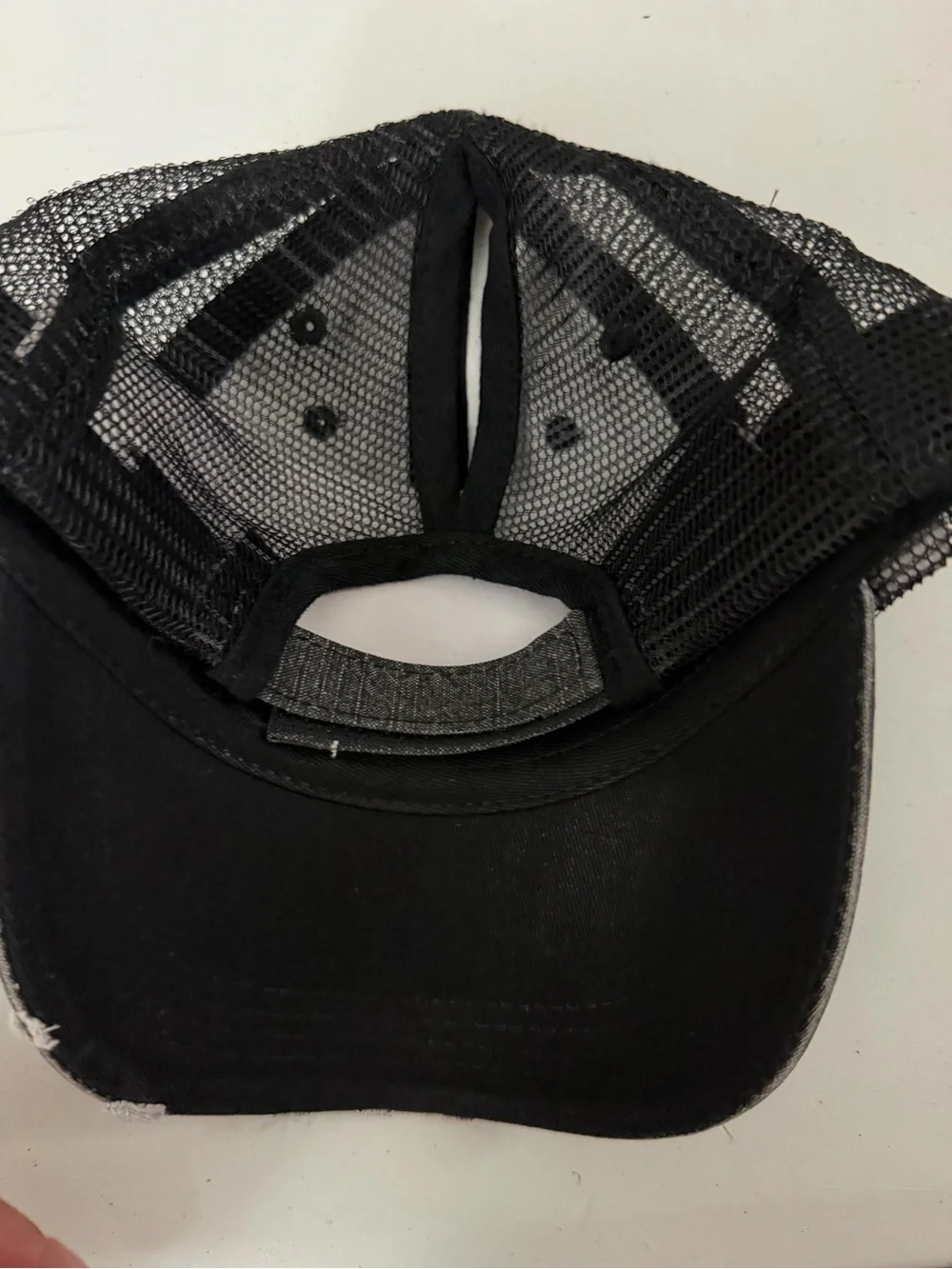 Black Trucker Cap with Pink Jigglypuff Patch pokemon
